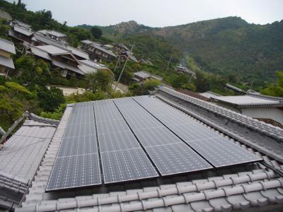 18 ＳＡＮＹＯ　太陽光ソーラー発電システム　５．０４ＫＷ（瀬戸田町）