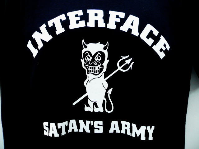 INTERFACE SATAN ARMY REVERSIBLE TEE