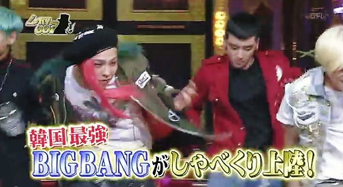 4月23日（月）放送の日本テレビ「しゃべくり007」K-POPグループBIGBANG