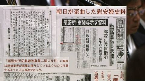 中山成彬が朝日新聞の捏造や教科書の嘘など国会で指摘