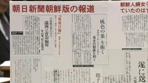 中山成彬が朝日新聞の捏造や教科書の嘘など国会で指摘.