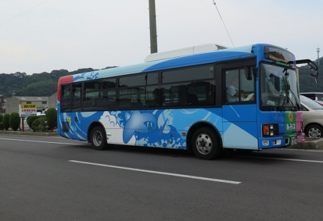 豊浜漁港　バス
