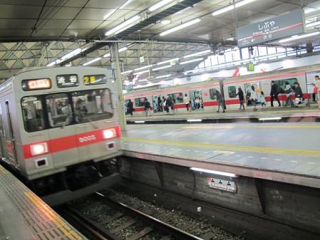 東横線　渋谷駅　