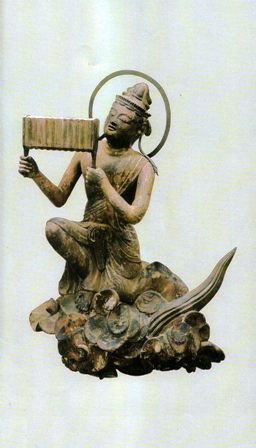 平等院雲中供養菩薩（南20号）レプリカ - 美術品