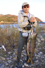 ２０１０荒川鮭釣り１２月２日