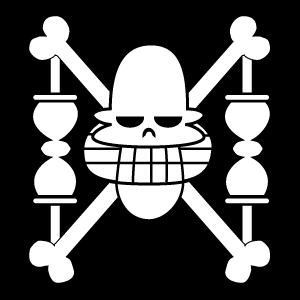 One Piece ワンピース海賊旗コレクション Pieceflag 砂時計
