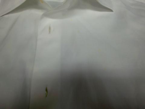 20121126黄ばみワイシャツ前2