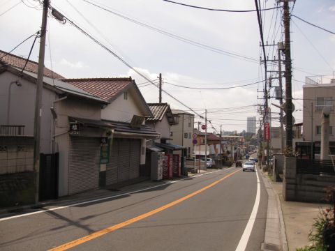 成田街道旧道　東船橋